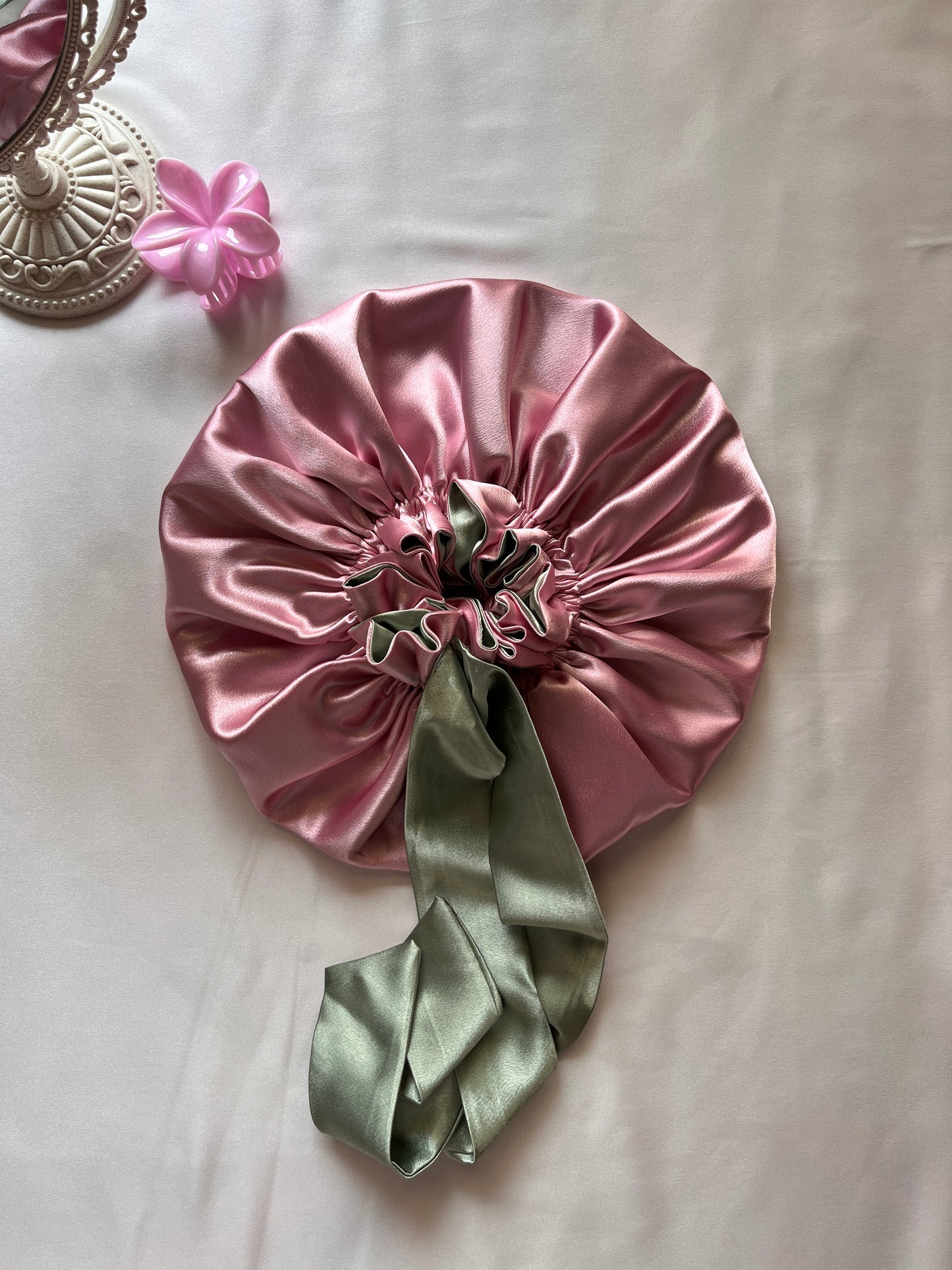 Sweet Sorbet Satin Hair Bonnet