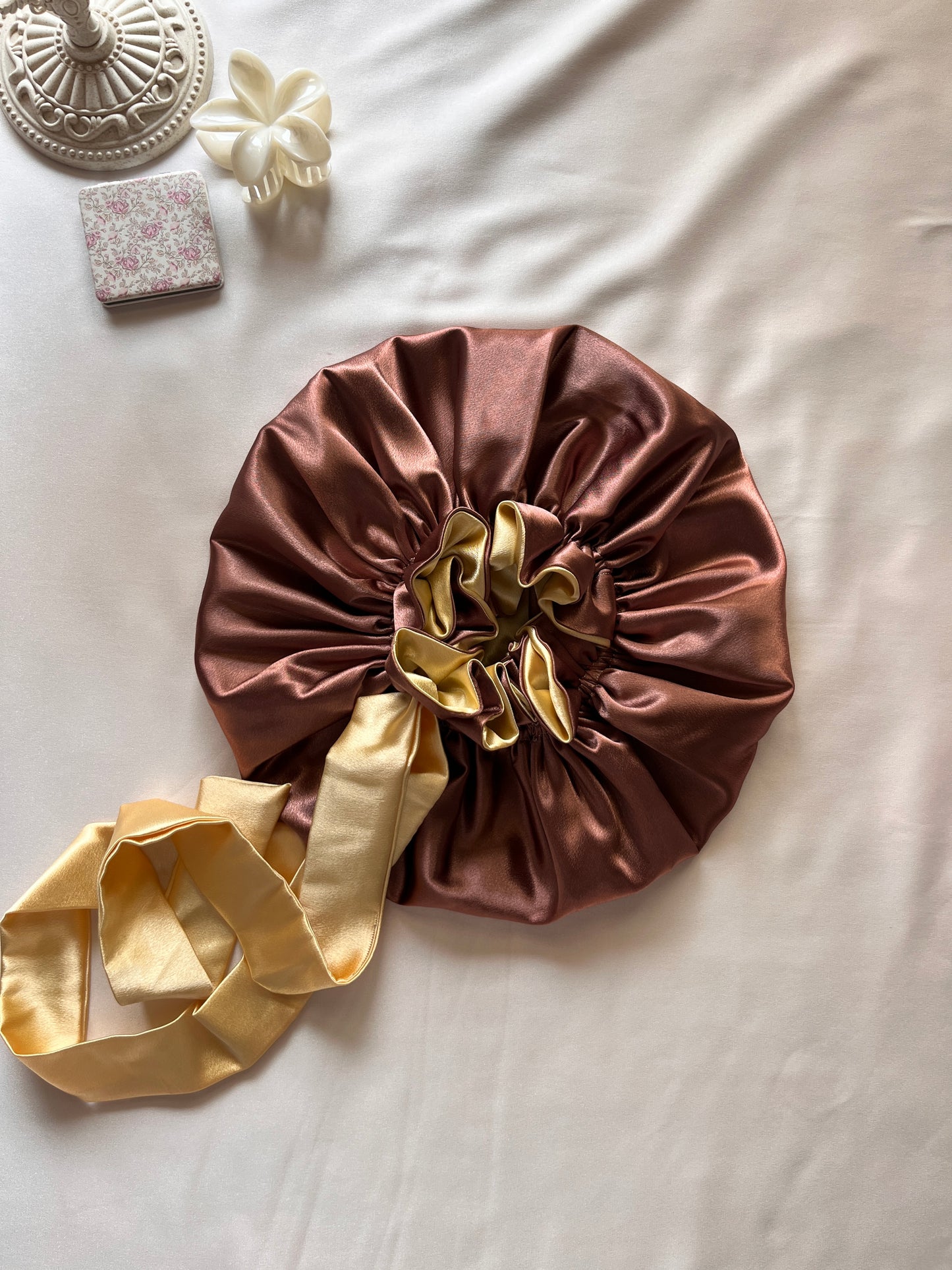 Dusk Darling Satin Hair Bonnet