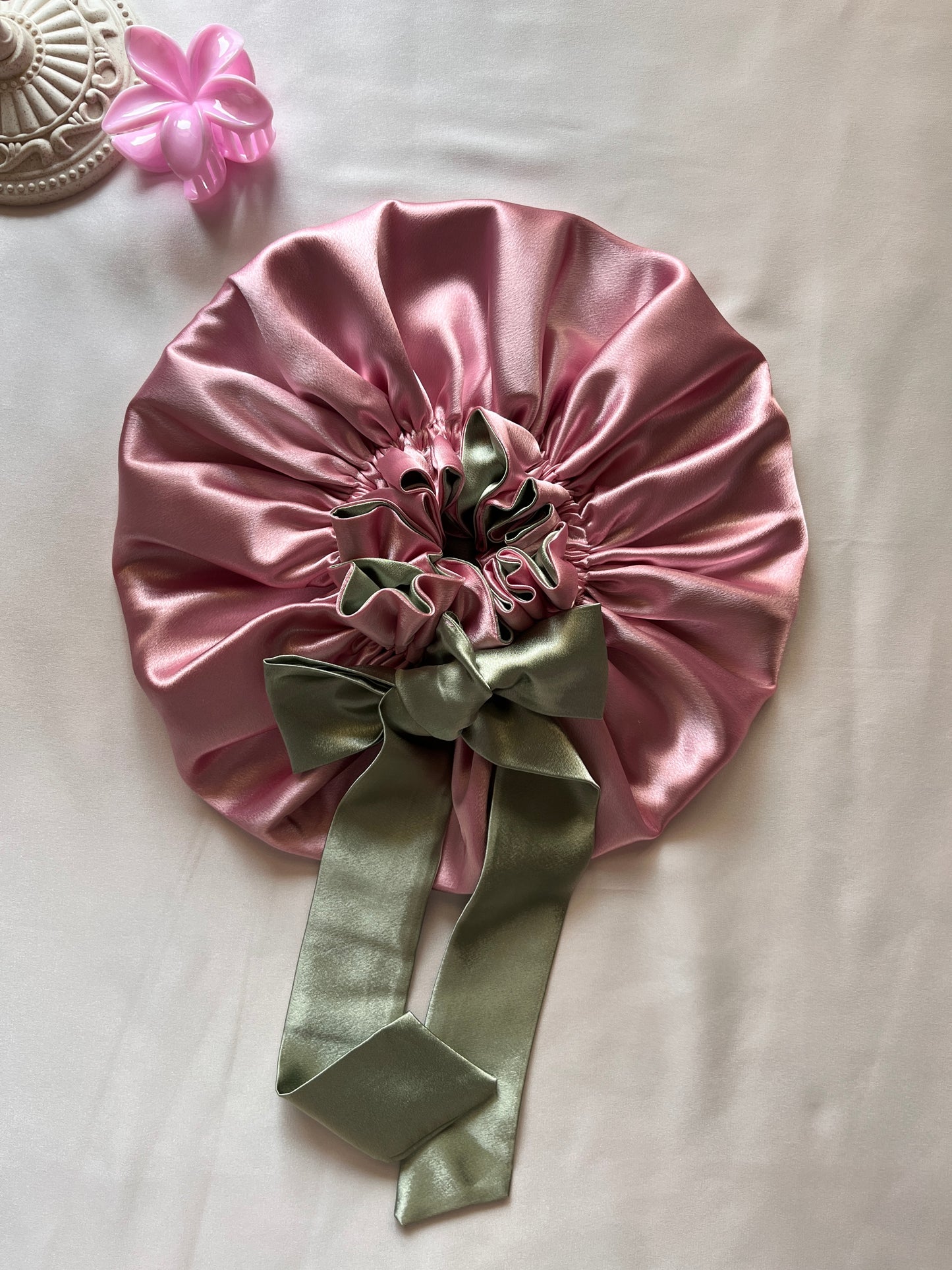 Sweet Sorbet Satin Hair Bonnet