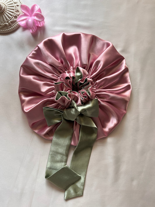Sweet Sorbet Satin Hair Bonnet