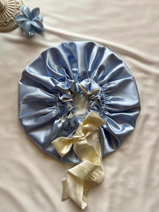 Fleur De Lune Satin Hair Bonnet