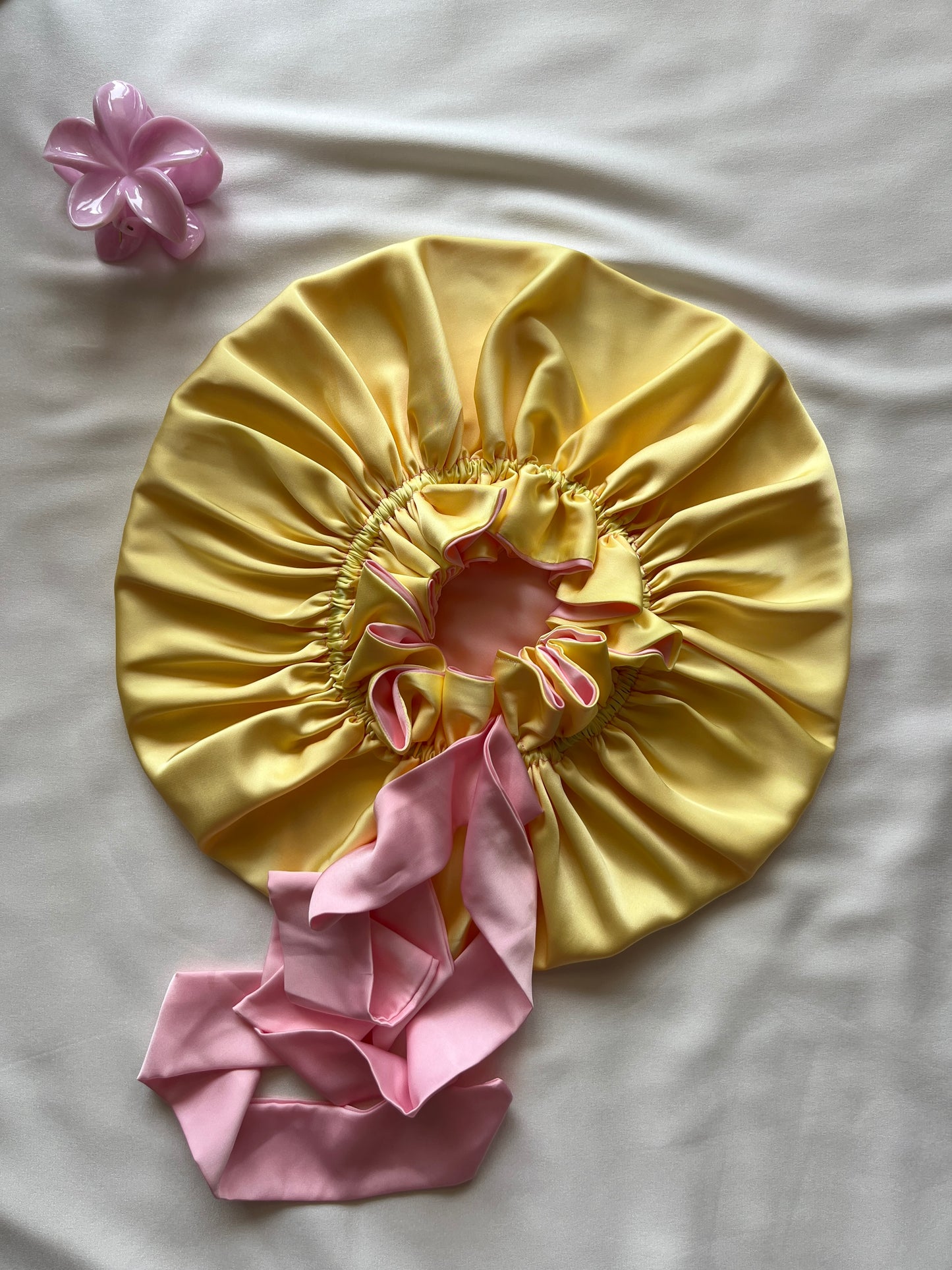 Mariposa Dawn Silk Hair Bonnet