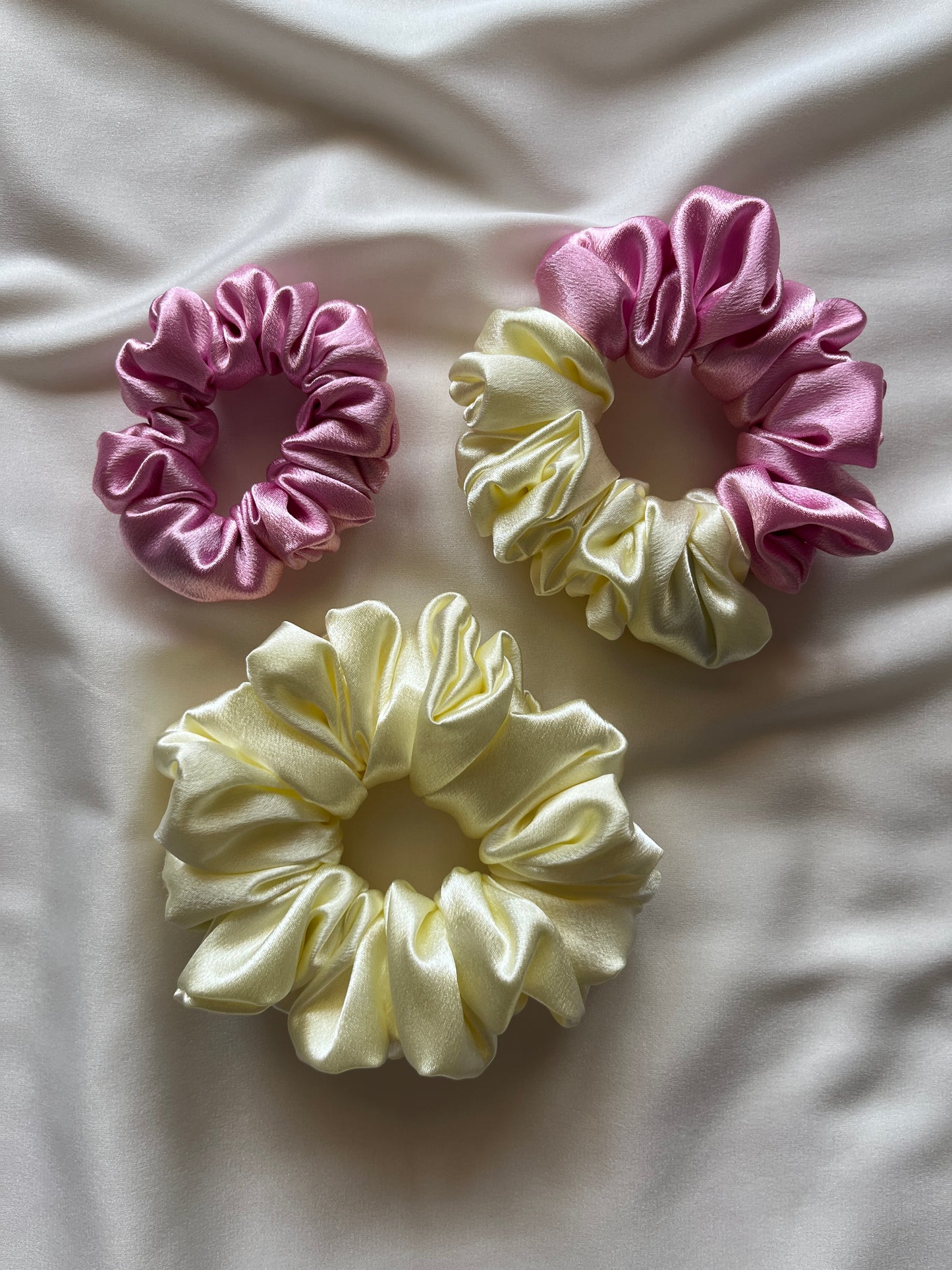 Pillow Talk Satin Scrunchies