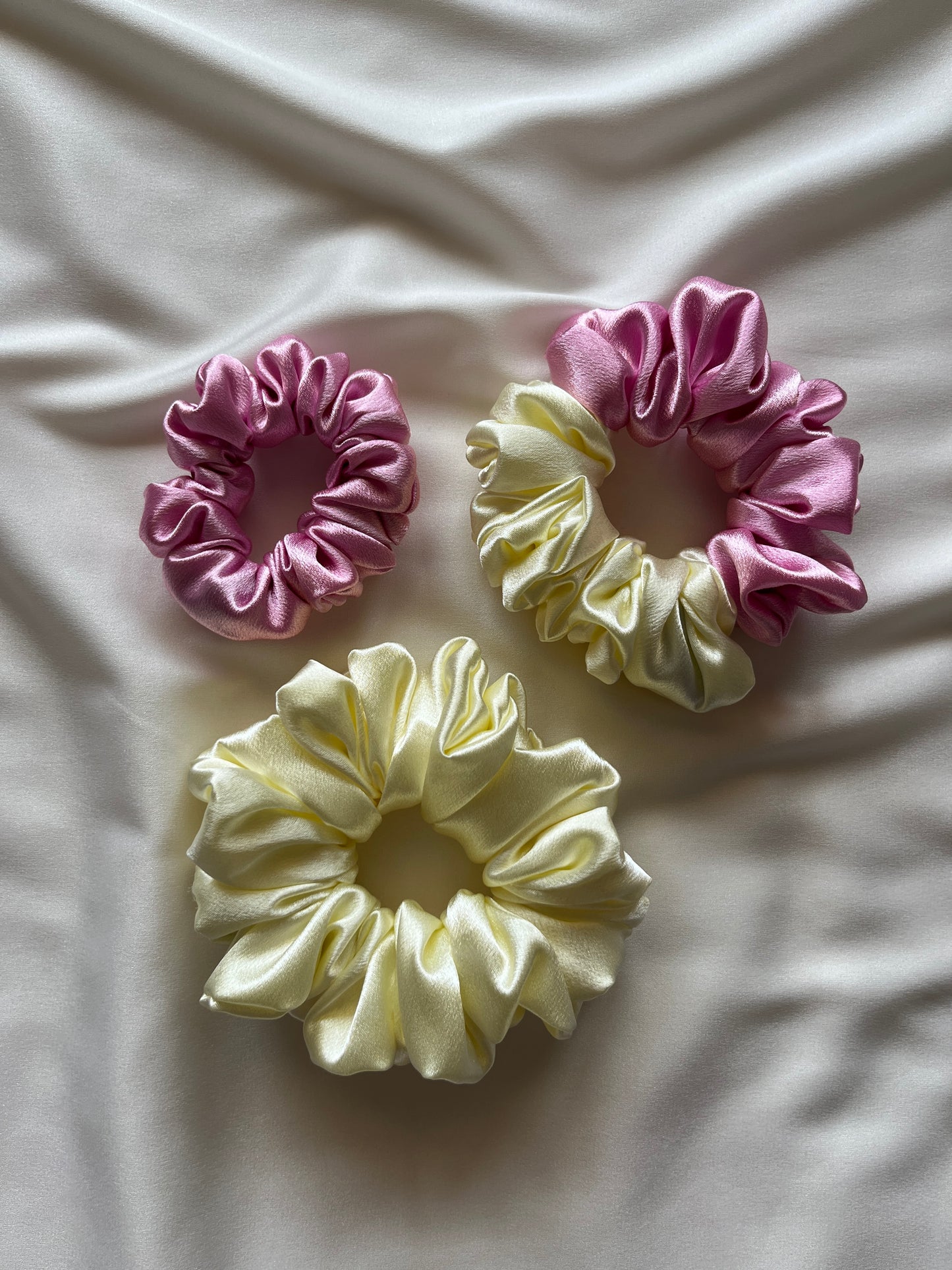 Pillow Talk Satin Scrunchies