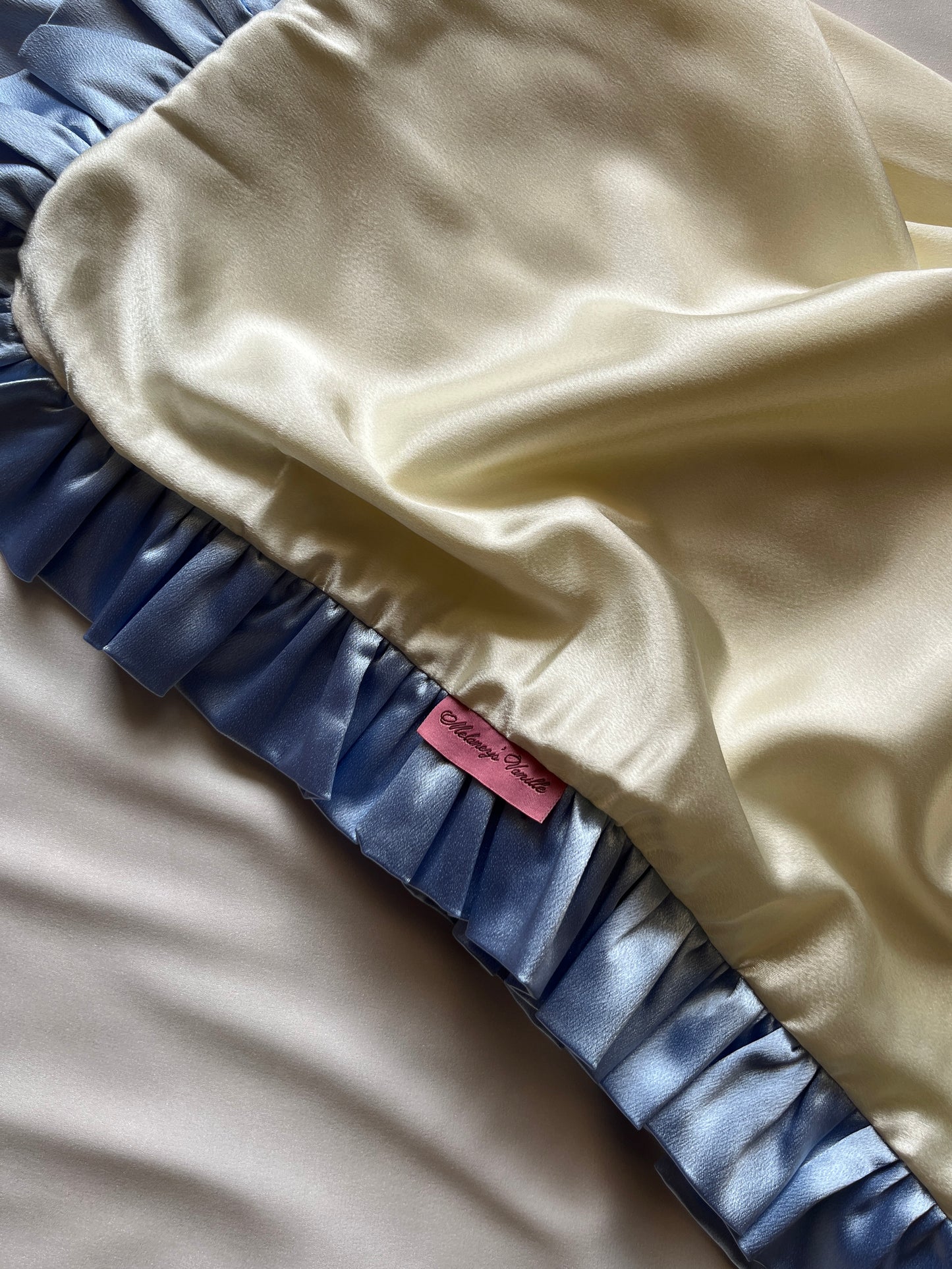 Ivory Dreams Satin Pillowcase