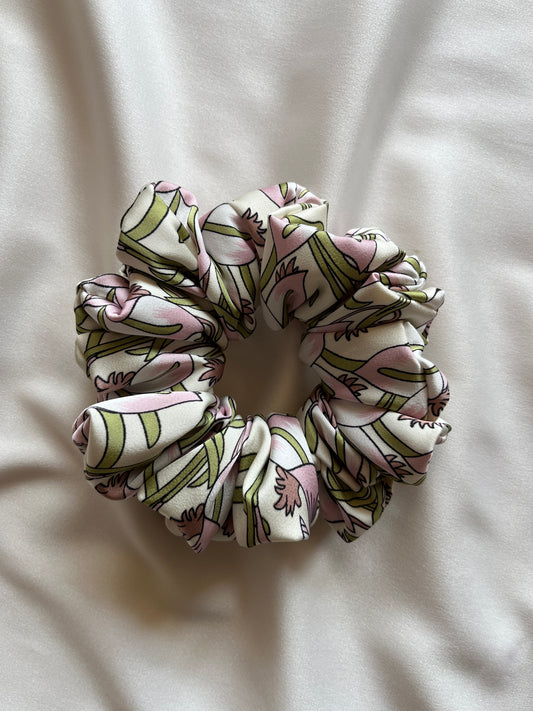 Aurora Petal Satin Scrunchie