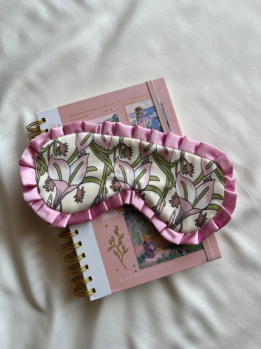 Aurora Petal Satin Sleep Mask