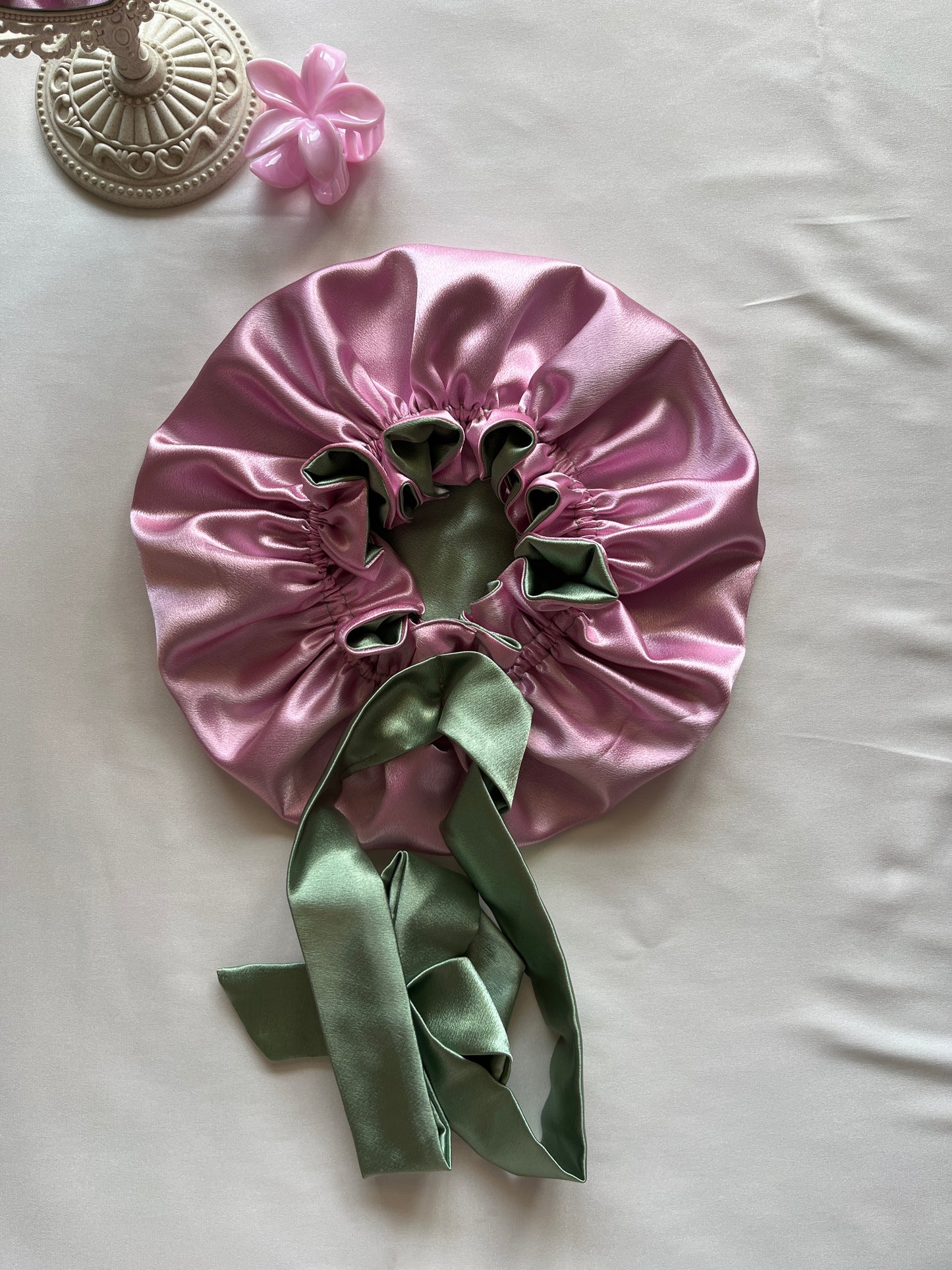 Sweet Sorbet Satin Hair Bonnet