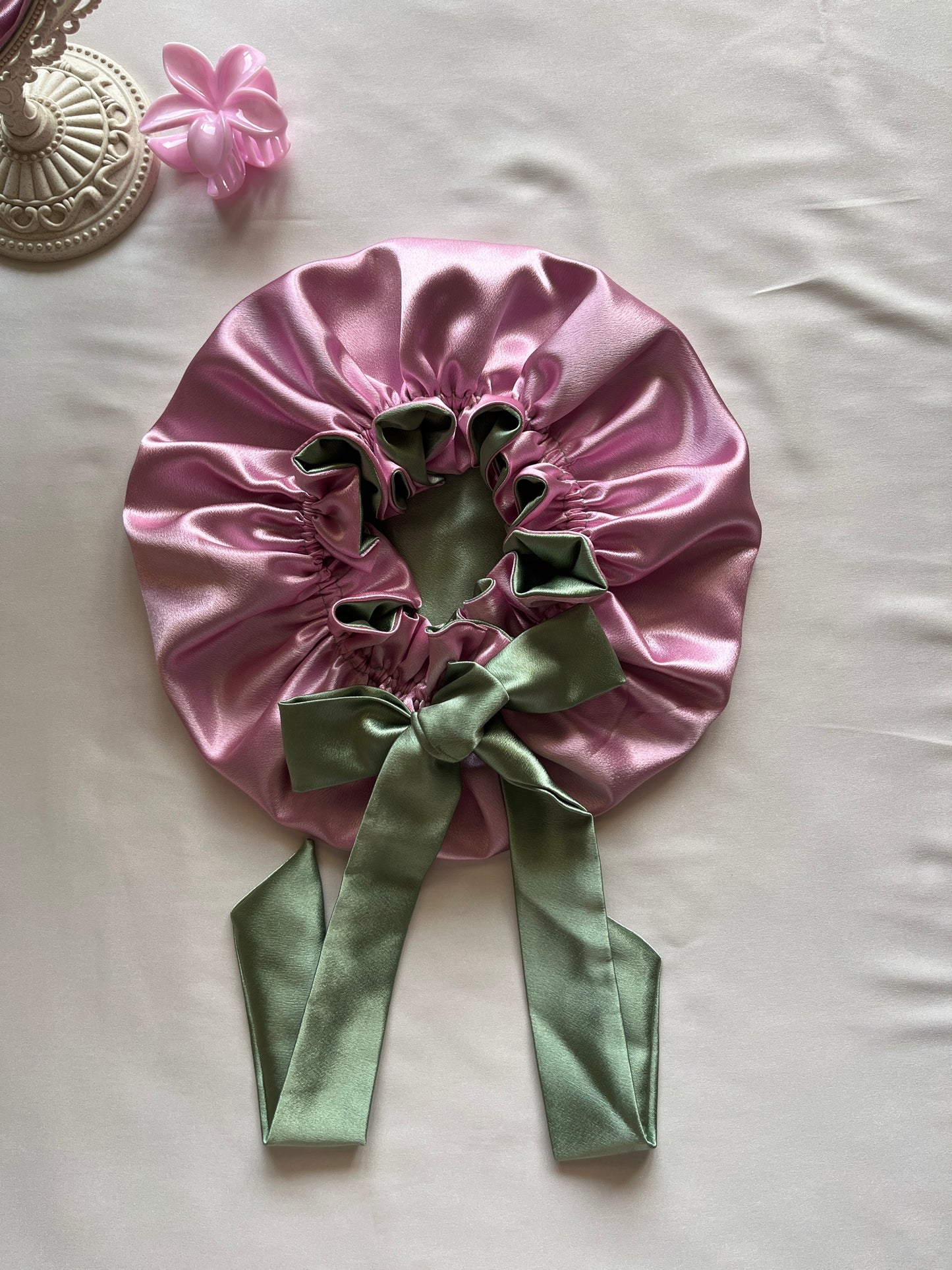 Sweet Sorbet Satin Hair Bonnet